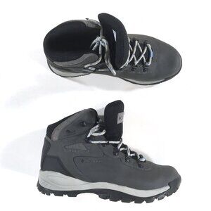 Columbia Newton Ridge Plus Waterproof Hiking Boots Womens Size 9 Gray BK3783